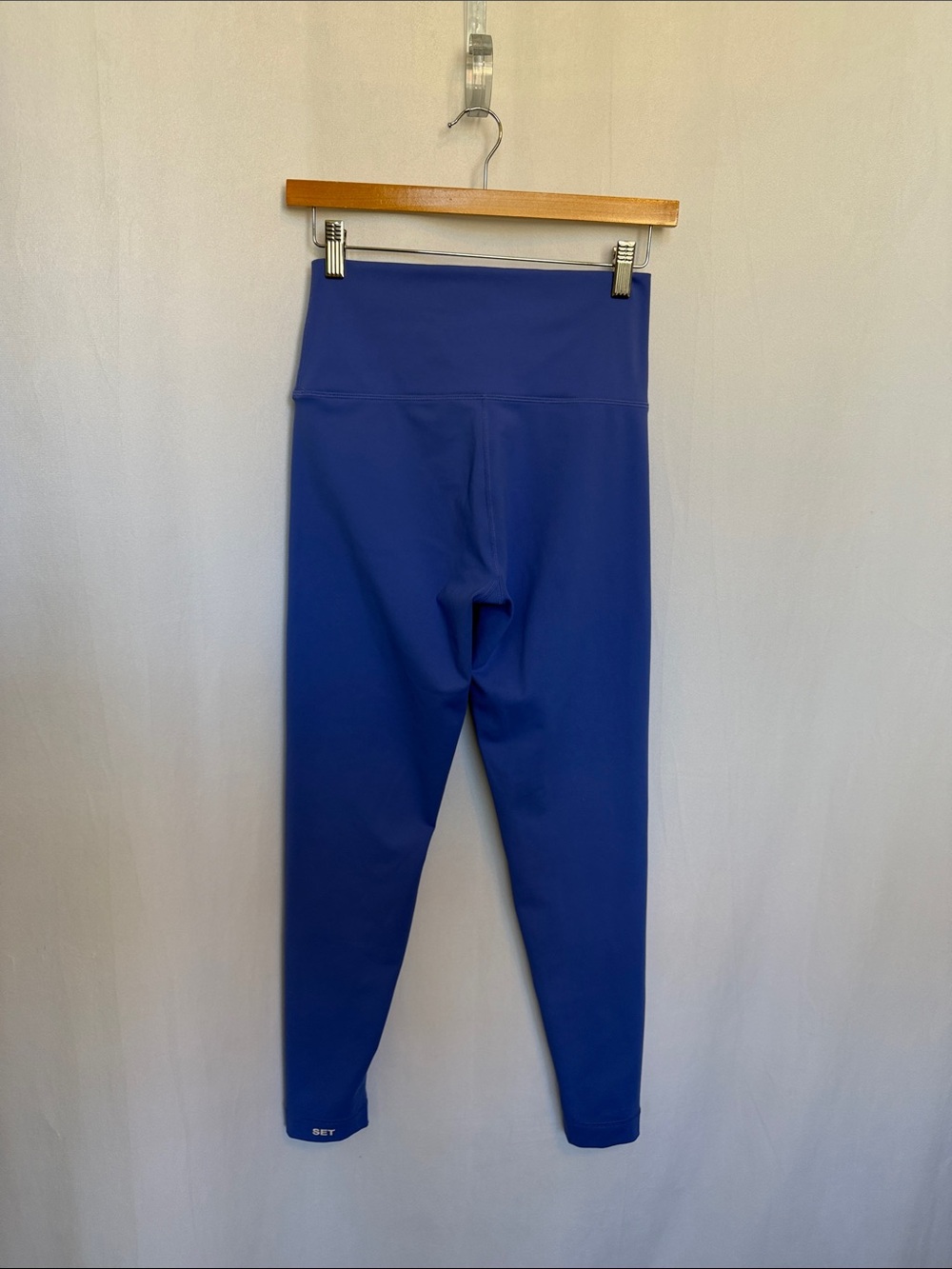 Set Luxform Active High-Waist Performance Leggings Size M Cobalt Blue Yoga EUC